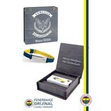 Fenerbahçe Orijinal Lisanslı Fashion Ayarlanabilir Bileklik Kişiye Özel Ahşap Kutulu