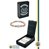 Fenerbahçe Orijinal Lisanslı Fb Thuja Bileklik Hediyelik Ahşap Kutulu