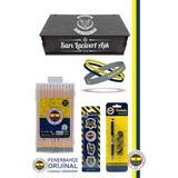 Fenerbahçe Orijinal Lisanslı Kalem Bileklik Kuru Boya Silgi Hediyelik Set - Sarı