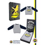 Fenerbahçe Orijinal Lisanslı Lacivert Bebek Sweat Republic Of Fenerbahçe Hediyelik Ahşap Kutulu