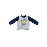 Fenerbahçe Orijinal Lisanslı Lacivert Bebek Sweat Republic Of Fenerbahçe Sarı Kanarya Baskılı Hediyelik Ahşap Kutulu (Lacivert, 12 Ay)