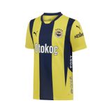 Fenerbahçe Orijinal Lisanslı Unisex 2024-2025 Yeni Sezon Sarı Lacivert Çubuklu Forma