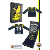 Fenerbahçe Orijinal Lisanslı Uzun Kol Lacivert Bebek Sweat Kişiye Özel Hediyelik Ahşap