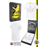 Fenerbahçe Orijinal Palamut Logo Sıfır Yaka Çocuk T-Shirt Hediyelik Ahşap Kutulu