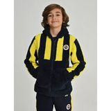 Fenerbahçe S.k. 25/26 Tribün Çubuklu Peluş Mont Çocuk Sweatshirt