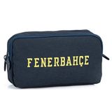 Fenerbahçe Sarı Lacivert Garni 2 Bölmeli Kalem Çantası Kalemlik
