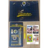 Fenerbahçe TMN Kırtasiye Seti-Çıt Çıtlı Dosya-Versatil Kalem Wise 0.7 ve 4'lü Gumball Boyama Kitabı ...!