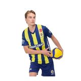 fenerbahçe Voleybol Erkek Çubuklu Forma 25/26,Sarı-Lacıvert 2Xl