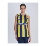Fenerbahçe Voleybol Kadın Çubuklu Forma 24/25, Sarı-Lacivert, 2XL Beden
