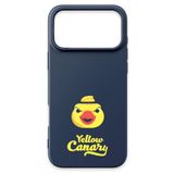 Fenerbahçe x Dekomus Lisanslı Fenerbahçe Iphone 17 Pro Yellow Canary Lacivert Silikon Telefon Kılıfı "Dekomus Cep Defteri Hediyeli"
