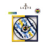 Fenerbahçe YENİ SEZON LİSANSLI DEKORATİF DUVAR SAATİ ÖZEL TASARIM MİKA CAM ÖZEL KUTU
