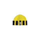 Fenerium Çocuk Çubuklu Polar Bere, Tek Ebat, TA045CGK05, SARI, Unisex Çocuk