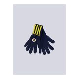 Fenerium ÇOCUK ÇUBUKLU SARI LACİVERT ELDİVEN