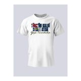 Fenerium Erkek Spor T-Shirt, Türk'ün Kalbi Senle Atar, Beyaz, 2XL