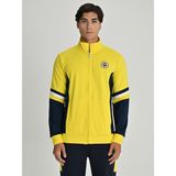 Fenerium Erkek Trıbun Diyagonal Detaylı Sweat Sarı Renk S Beden Konforlu Kullanım
