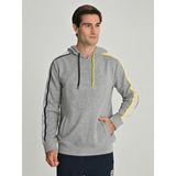 Fenerium Erkek Trıbun Kol Detaylı Sweat 3XL Gri Melanj Renk ile Şık ve Rahat