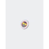 Fenerium Fb Logo Mineli Rozet 1.9.cm Gümüş Renk - Gri