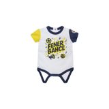 FENERIUM Fenerbahçe Beyaz Konfeti Bebek Body,Beyaz 6 Ay