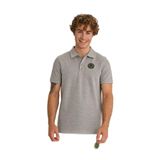 FENERIUM Fenerbahçe Gri Tribün Pike İnterlok Erkek Polo Tshirt