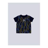 Fenerium Fenerbahçe Lacivert Pattern Bebek T-Shirt, Unisex, 3 Ay