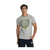 Fenerium Kolej Sarı Lacivert Logolu T-Shirt, XS, TK010EGK43, GRİ MELANJ, Erkek