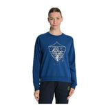 Fenerium Tribun Metalik Baskılı Sweatshirt, 36, TK017BGK11, MAVI, kadın
