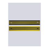 Fenerium Unisex Şerit Kaşkol Atkı, Tek Ebat, TA020UGK06, LACIVERT-SARI, üniseks-yetişkin