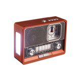 FENERLİ RADYO ŞARJLI BLUETOOTH HOPARLÖR TAŞINABİLİR LED IŞIKLI SD KART USB GİRİŞLİ SPEAKER KTF-1647