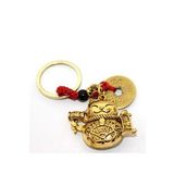 Feng Shui Bereket Şans Mutluluk Çağıran Şans Kedisi Maneki Neko Çin Paralı Feng Sui Anahtarlık