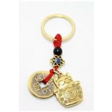 Feng Shui Bereket Şans Mutluluk Çağıran Şans Kedisi Maneki Neko Çin Paralı Feng Sui