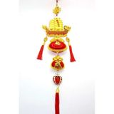 Feng Shui Ejderha Yılı Abajur Budha Buda Sokak Süsü Çin Feneri Japon Feneri Tak Koruyucu Ejderha Dragon Pagodaçift Balık