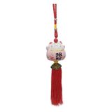 Feng Shui Maneki Neko Şans Kedisi Pembe No.2