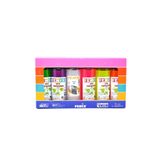 Fenix Slime Jeli ve Boraks 5 Renk Slime Jeli+70 ml Sıvı Boraks Seti Slaym Malzemesi