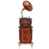 Fennessy F1877-730F Vintage 100W Hifi Gramofon Pikap Plakçalar, Bluetooth, CD, Radio, USB Çalar