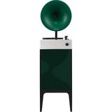 Fennessy i5 Bluetooth Hoparlörlü 110W Hi-Fi Retro Pikap Plakçalar Turntable, Quicksand Yeşil