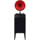 Fennessy i5 Bluetooth Hoparlörlü 110W Hi-Fi Retro Pikap Plakçalar Turntable, Siyah