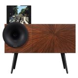 Fennessy Kresling I7PRO Siyah Bluetooth Hoparlörlü 100W Hi-Fi Pikap, Plakçalar