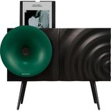 Fennessy Kresling i7s Yeşil Bluetooth Hoparlörlü 100W Hi-Fi Pikap, Plakçalar