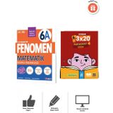 Fenomen 2027 6. Sınıf Matematik A Soru Bankası Ve 3x20 Paragraf Deneme Bigelio Yayıncılık