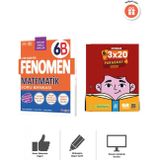 Fenomen 2027 6. Sınıf Matematik B Soru Bankası Ve 3x20 Paragraf Deneme Bigelio Yayıncılık
