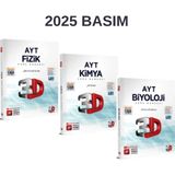 Fenomen 3D Yayınları Ayt Fen Bilimleri Soru Bankası Seti Fizik Kimya Biyoloji Soru Bankaları Set 2026