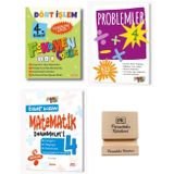 Fenomen 4. Sınıf Dört İşlem Problem ve Matematik Denemeleri 3lü Set + Telefon Standı