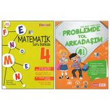 Fenomen 4. Sınıf Matematik S.b.+Kırmızı Beyaz Problemlerde Yol Arkadaşım (2 Kitap)