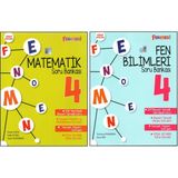 Fenomen 4. Sınıf Matematik+Fen Bilimleri Soru Bankası ( 2 Kitap)