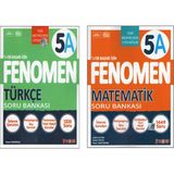 Fenomen 5.Sınıf 5A Türkçe Soru Bankası+Fenomen 5.Sınıf 5A Matematik Soru Bankası (2 Kitap)