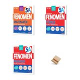 Fenomen 5. Sınıf Maarif 5A Serisi Matematik Türkçe ve Paragraf 3lü Set Soru Bankası + Telefon Standı