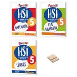 Fenomen 5. Sınıf Matematik Fen ve Türkçe Haftalık Süreç Izleme Denemeleri 3lü Set + Telefon Standı