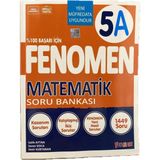 Fenomen 5A Matematik Soru Bankası 1449 Soru Tekil Ürün Yeni Müfredata Uygun