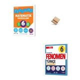 Fenomen 6. Sınıf Maarif Matematik ve Türkçe Soru Bankası + Telefon Standı