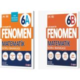 Fenomen 6. Sınıf Matematik A + B Soru Bankası Seti 2 Kitap Fenome